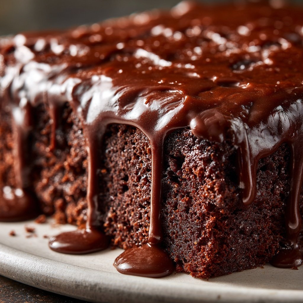 Chocolate Sheet Cake With Frosting