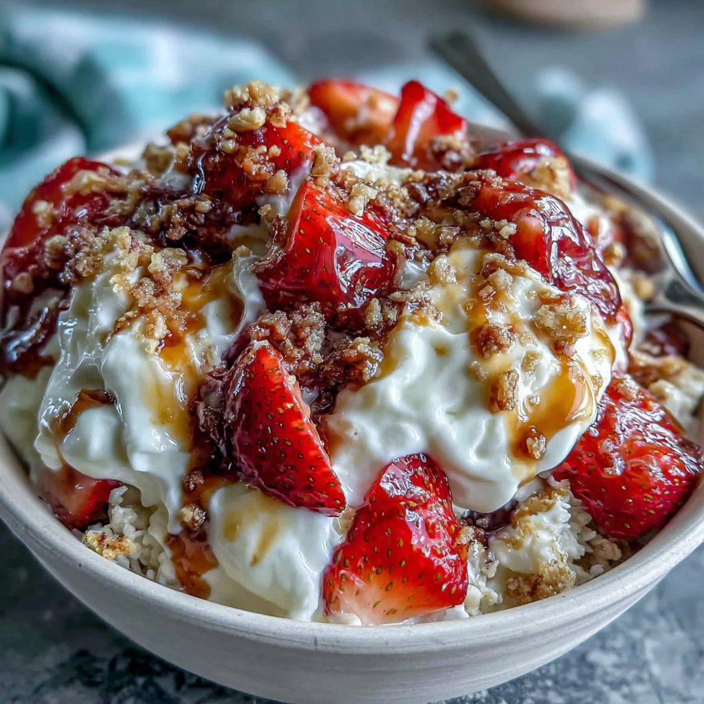Fresh Strawberry Breakfast Bowls