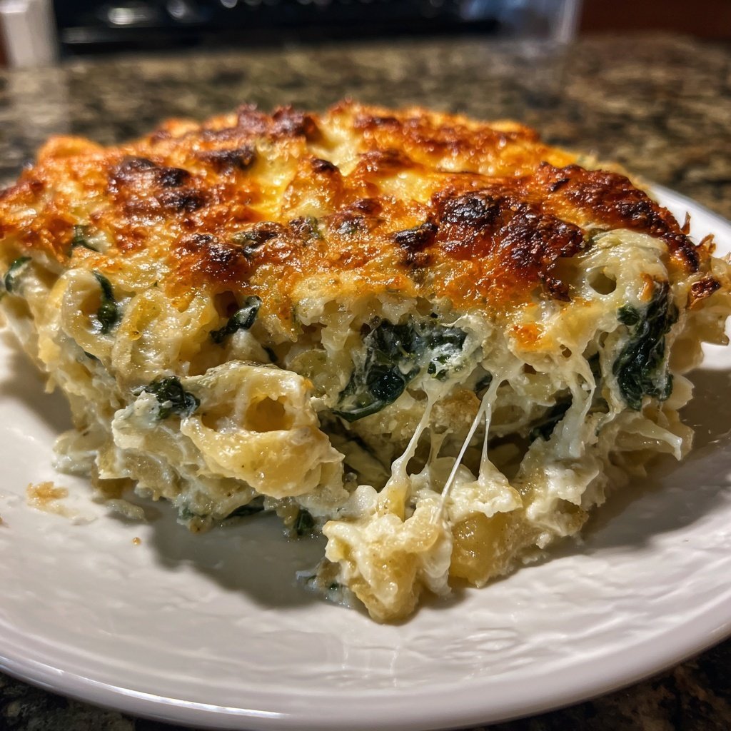 Baked Ricotta Spinach Pasta