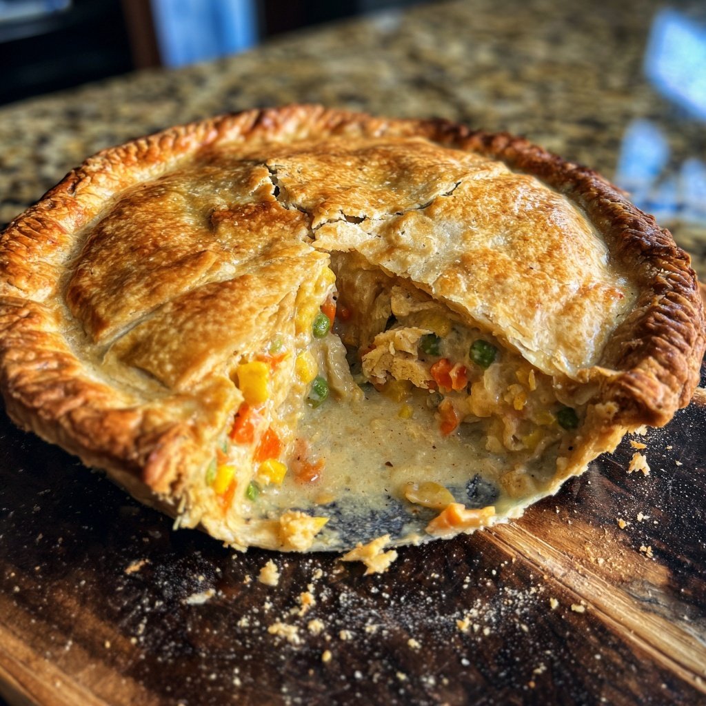 Sunday Creamy Vegetable Pot Pie