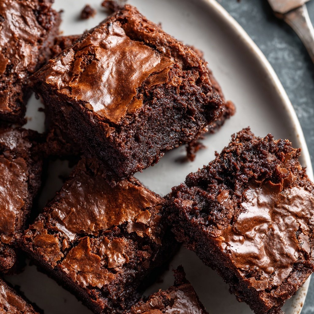 Cottage Cheese Brownies with Hazelnut Spread