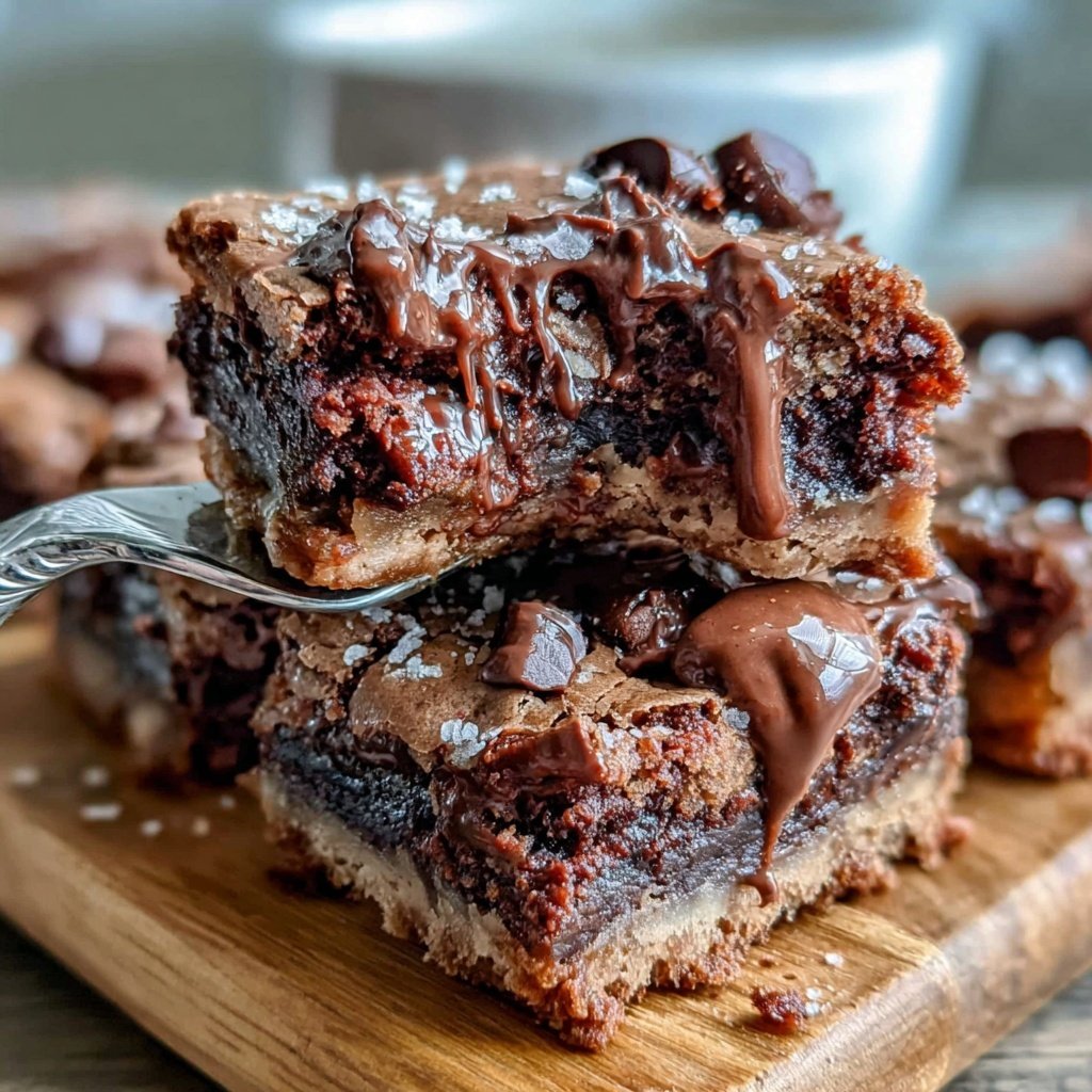 Brownie Mix Chocolate Fudge Bars