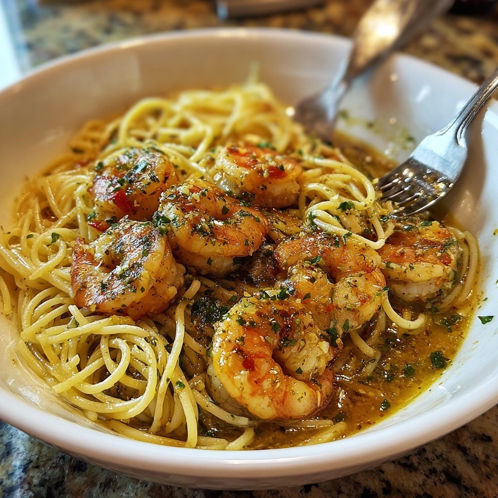 Shrimp Scampi with Lemon Butter