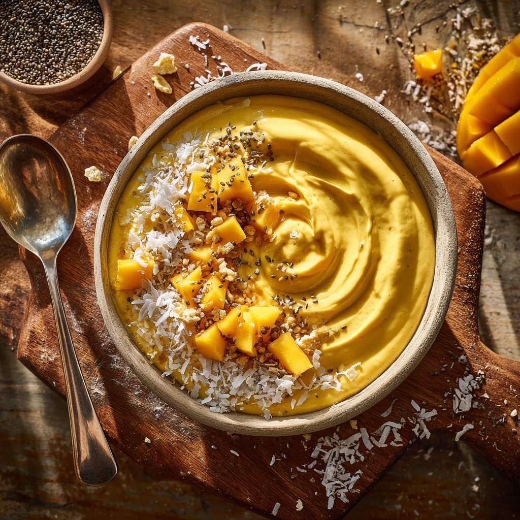 Tropical Mango Smoothie Bowl