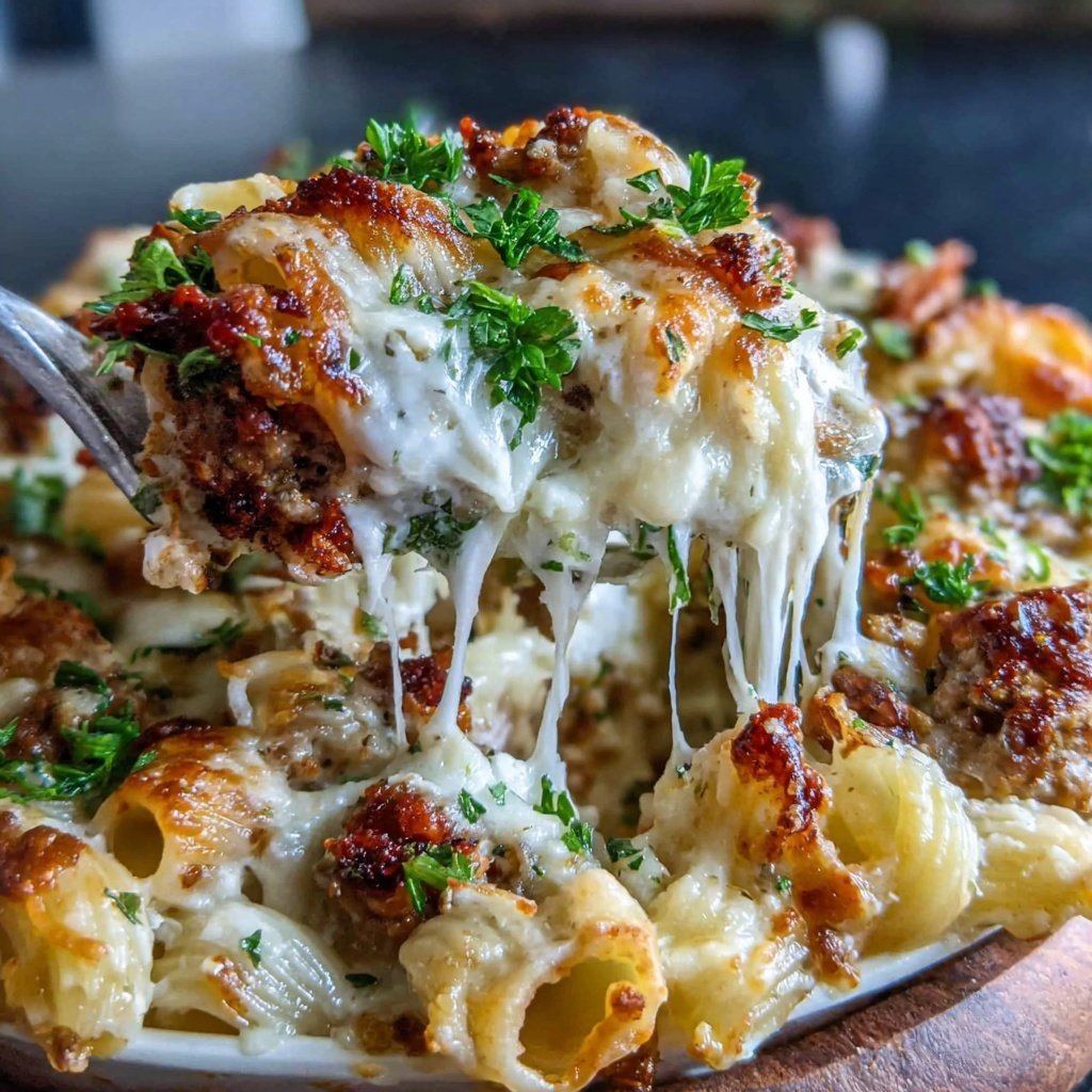 Ground Turkey Pasta Bake