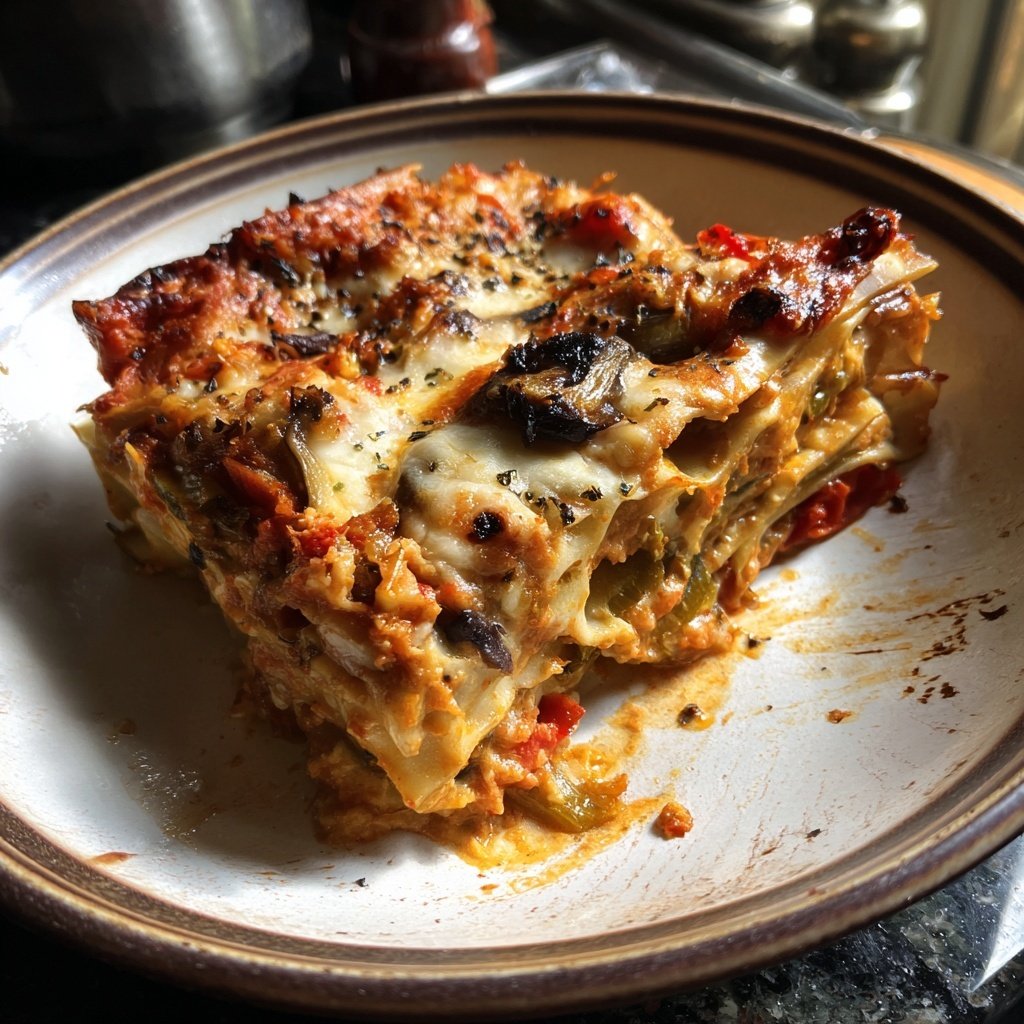 Sunday Roasted Vegetable Lasagna