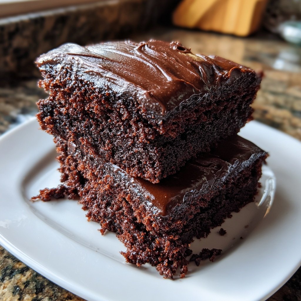 Chocolate Sheet Cake With Cocoa