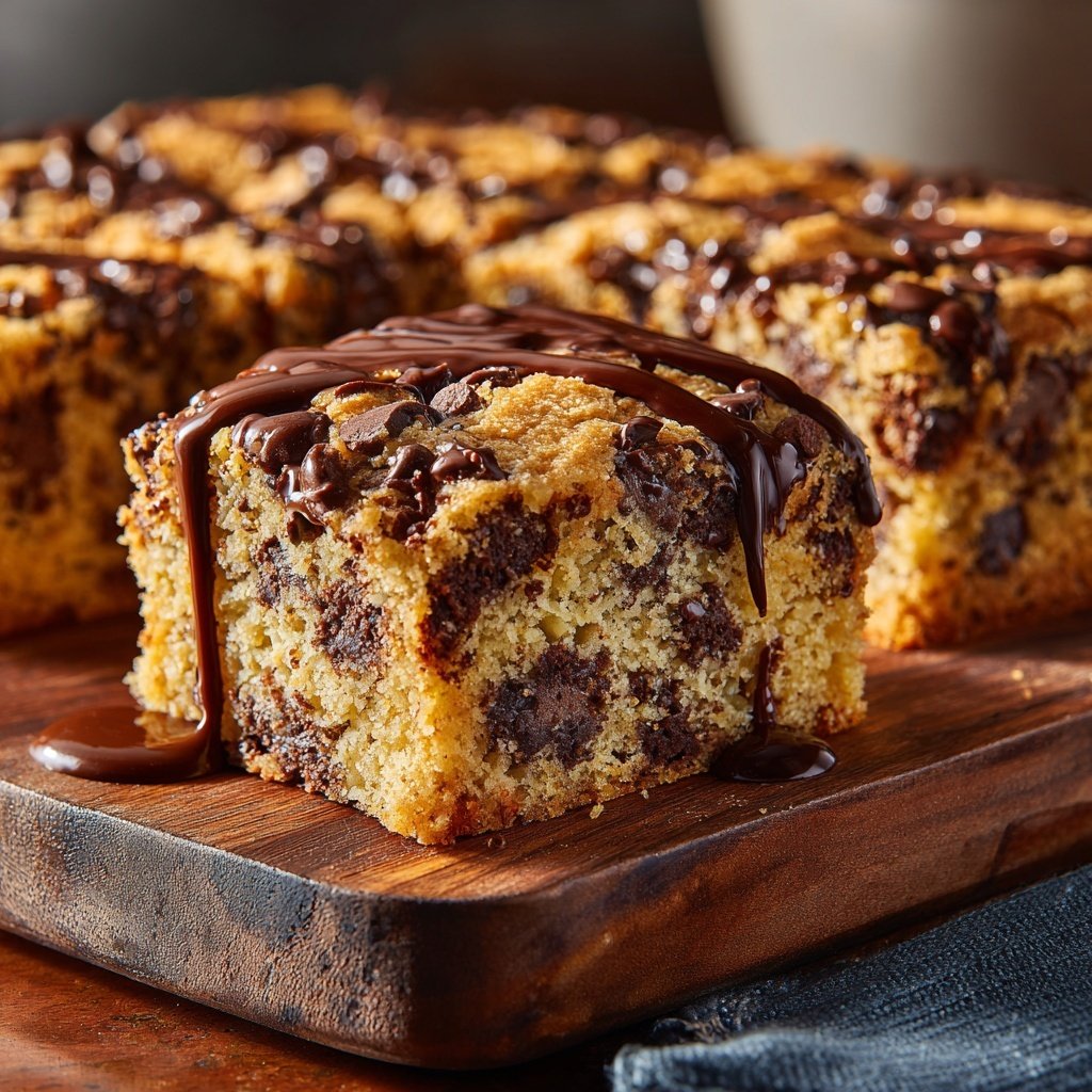 Chocolate Chip Snack Cake With Yogurt